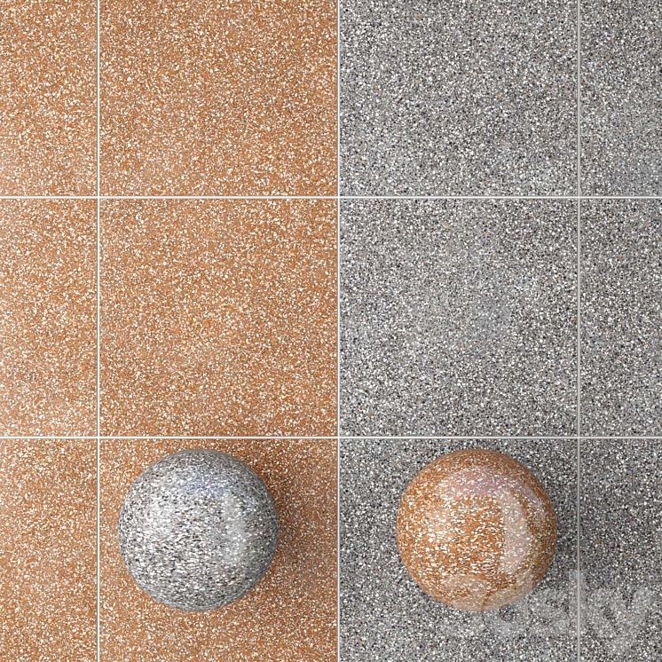 road - Tile - 3D model