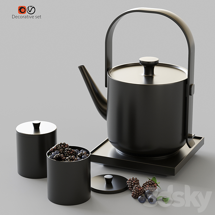 Decorative set Bork K710 - Decorative set - 3D model