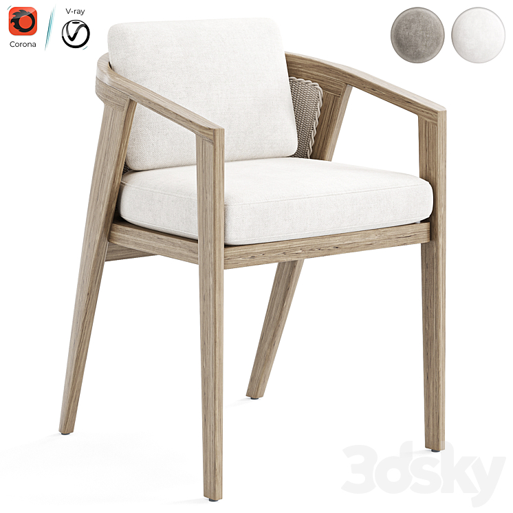 Malta teak sales lounge chair