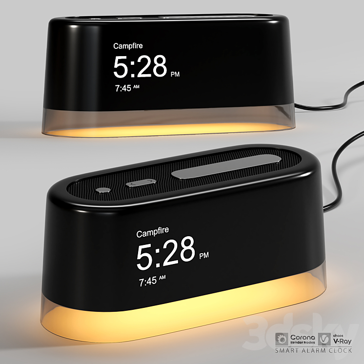 SMART ALARM CLOCK - Watches & Clocks - 3D model