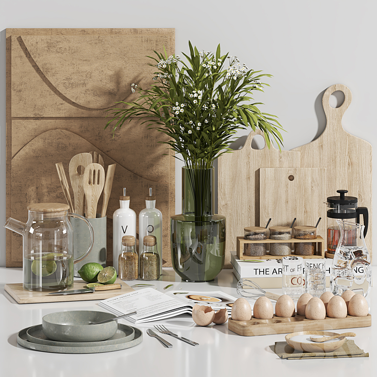 kitchen accessories 01 - Other kitchen accessories - 3D model