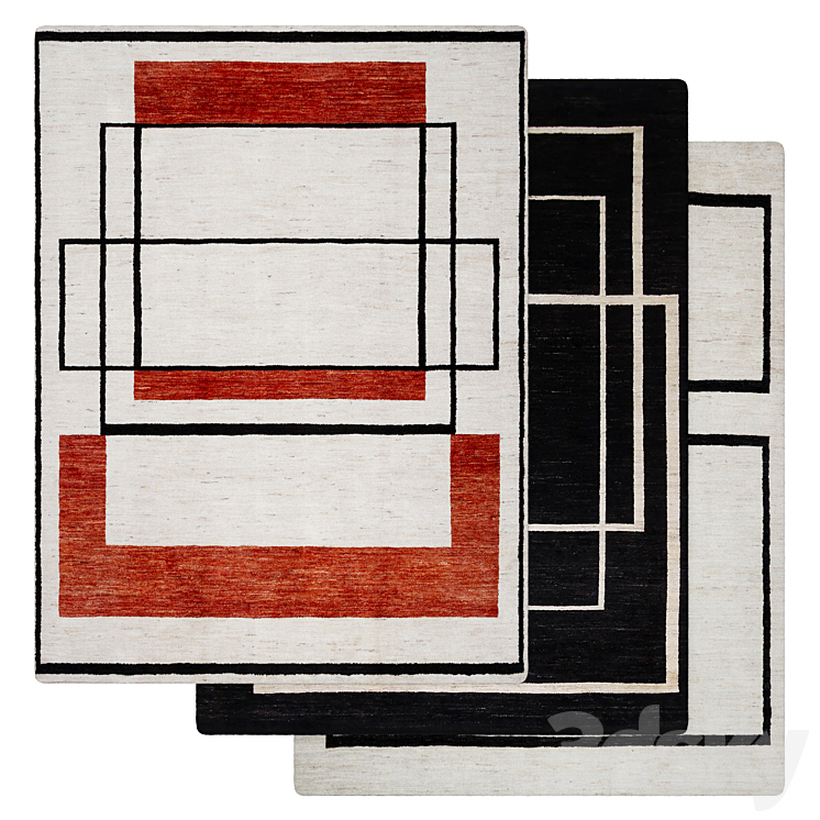Collective Rug Monologue - Carpets - 3D model