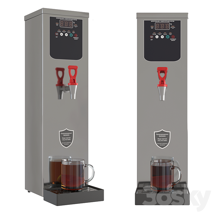 Boiler Gastrorag DK-WB-20MC - Kitchen appliance - 3D model