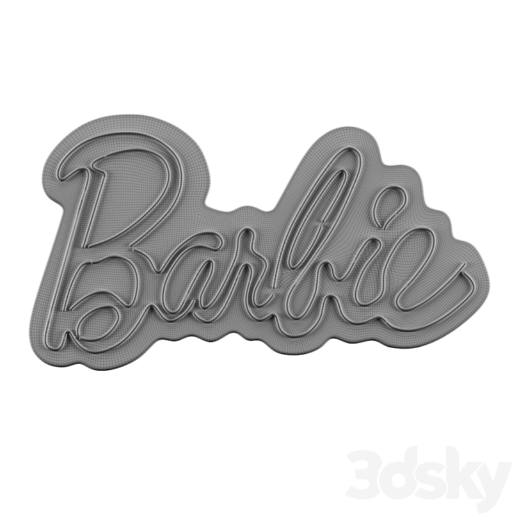 Barbie best sale neon light