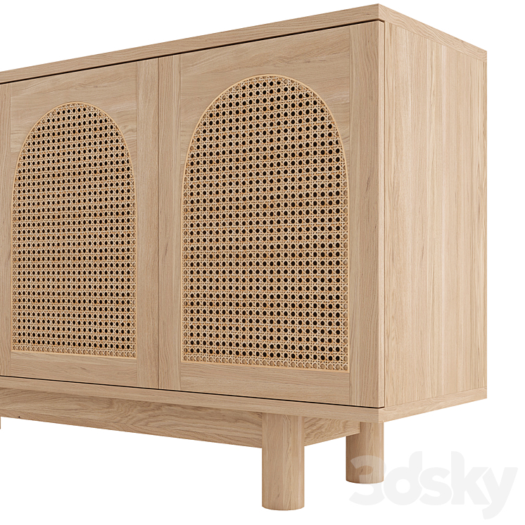Tara shop rattan sideboard