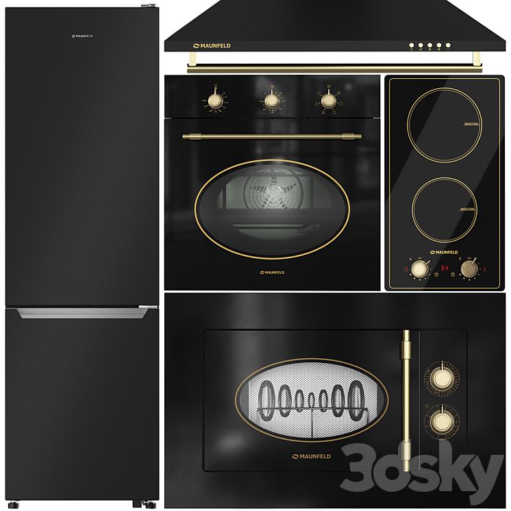 MAUNFELD Appliance Collection 07 - Kitchen appliance - 3D model
