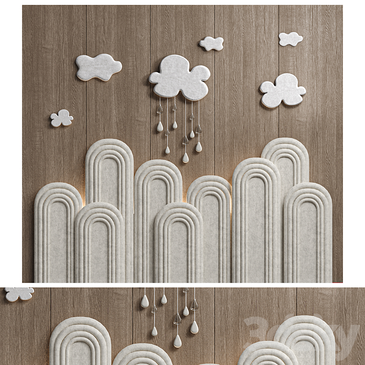 Wall Panel for Children's room - Miscellaneous - 3D model