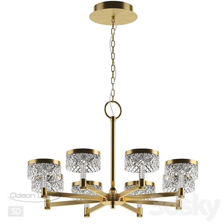 Odeon Light 5032/48L FIVRE - Pendant light - 3D model
