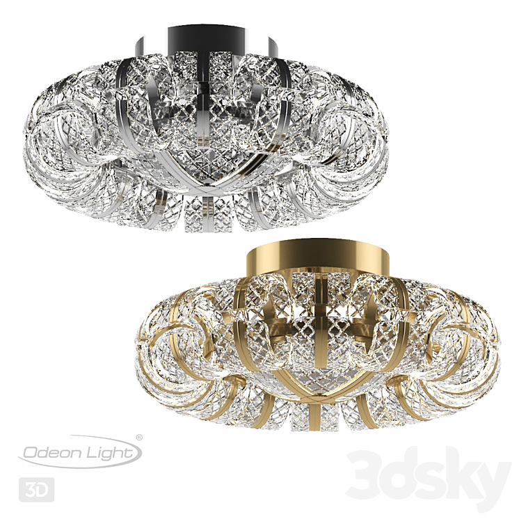 ODEON LIGHT 5029/104CL MIRAGE - Ceiling lamp - 3D model