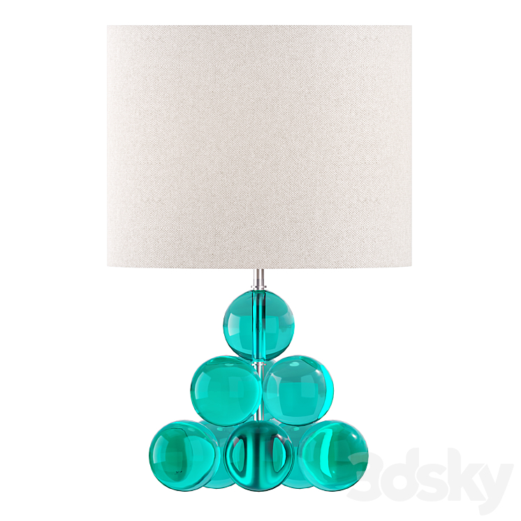 Jonathan Adler GLOBO PYRAMID TABLE LAMP Table lamp 3D model