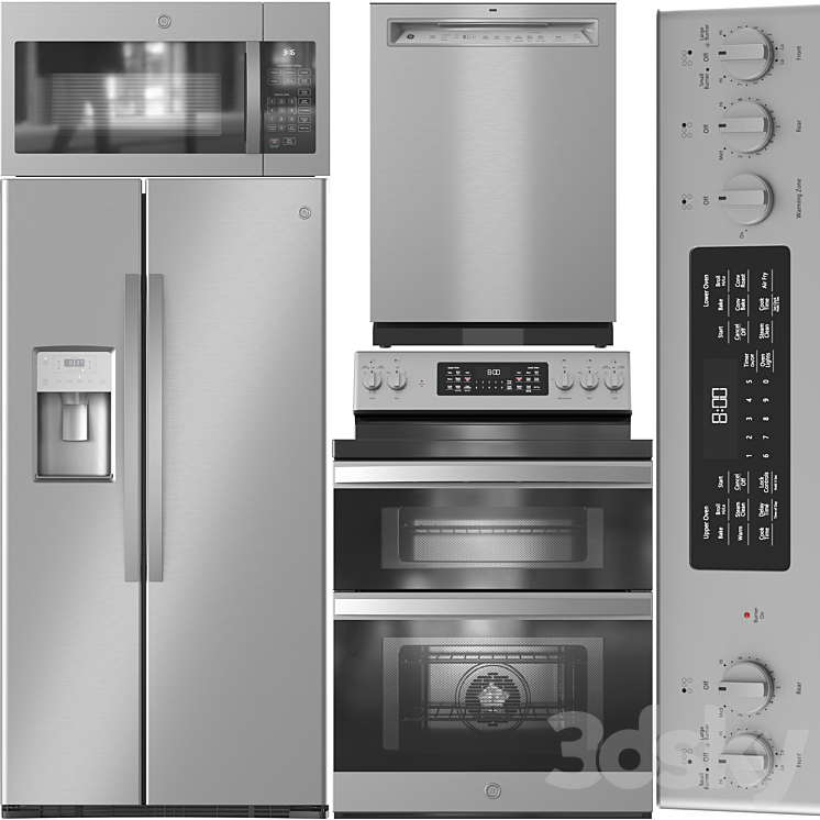GE Appliance Collection 12 - Kitchen appliance - 3D model