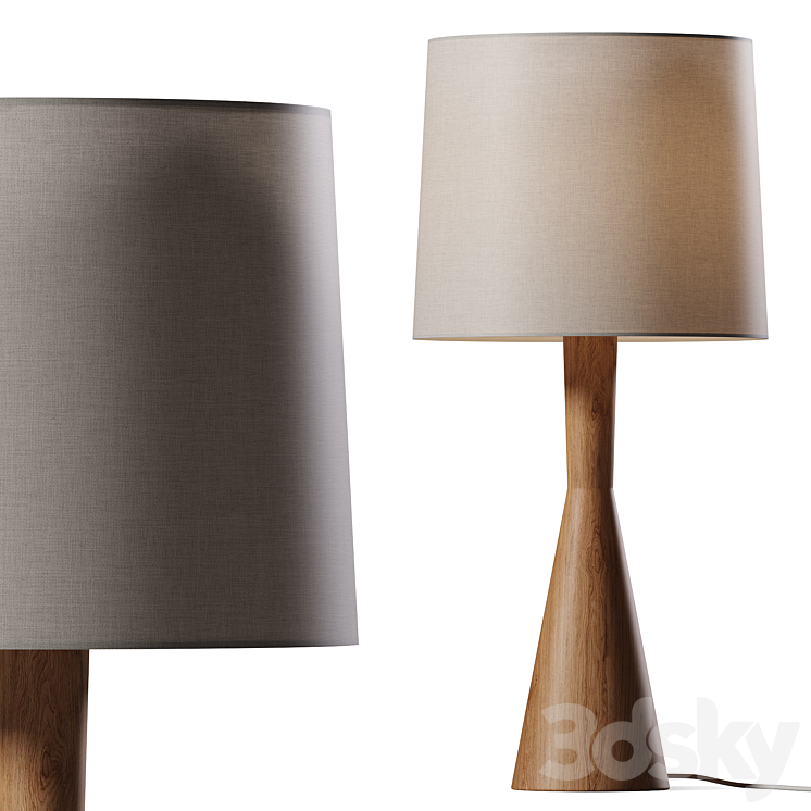 Nala mango deals wood table lamp