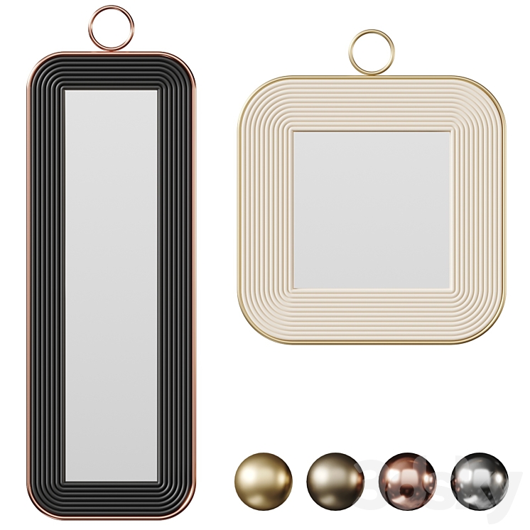 Roche by John Lewis Mirror 3D model