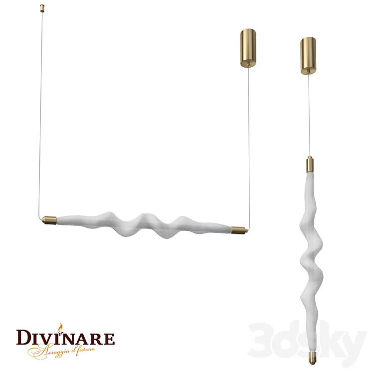 Divinare OM 1925/33 SP-10 - Pendant light - 3D model