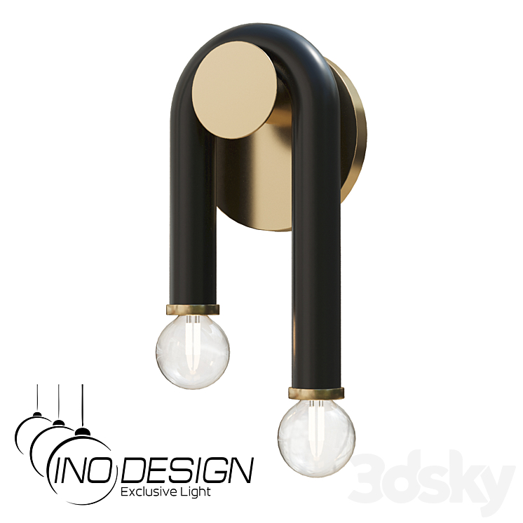 OM Inodesign Paulson 44.1289 0 Wall light 3D model