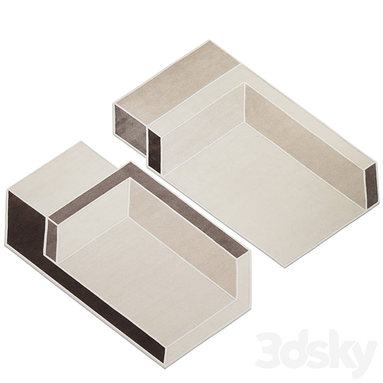 Visioni AB carpets Carpets 3D model