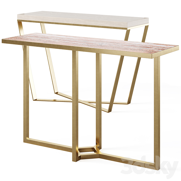 Console Diamond and Johannesburg by Frato Console 3D model