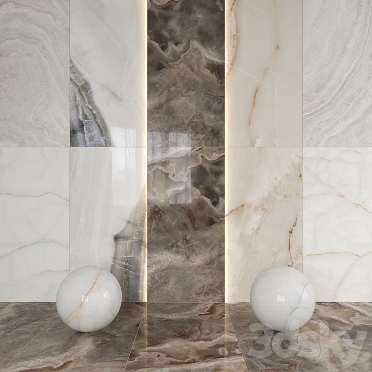 Laparet Onyx - Tile - 3D model