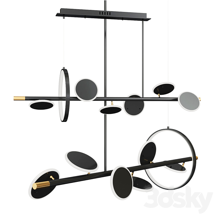 Sputnik - Pendant light - 3D model