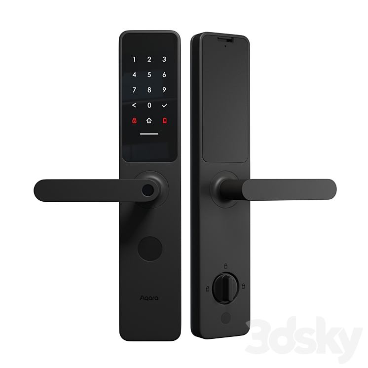 Aqara Door Lock A100 Zigbee Edition - Miscellaneous - 3D model