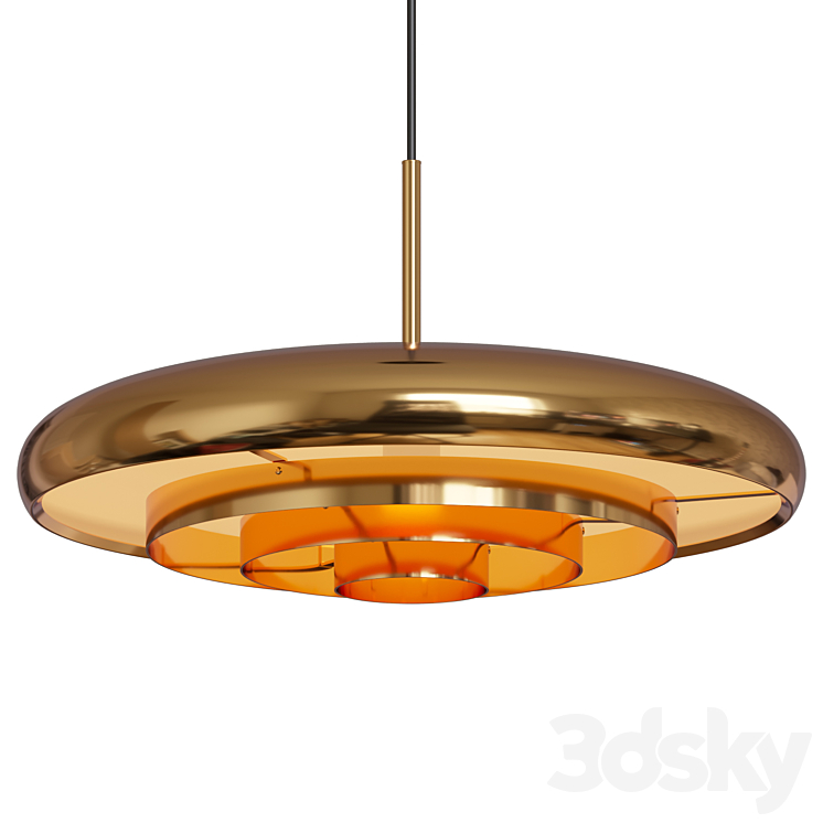 Resonant Pendant Lamp - Pendant light - 3D model