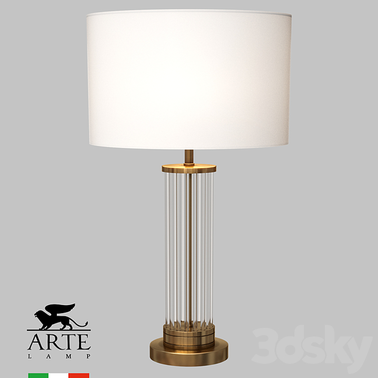 ARTE Lamp OM A4027LT-1PB - Table lamp - 3D model