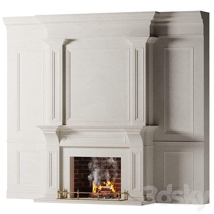 Fireplace - Fireplace - 3D model