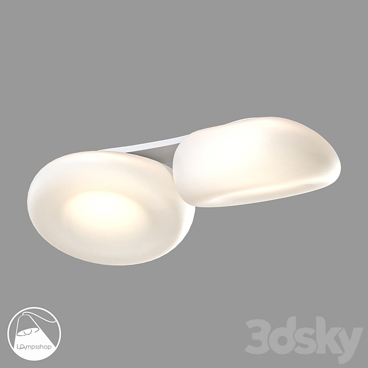 PL3269 Chandelier Noma Light Ceiling lamp 3D model