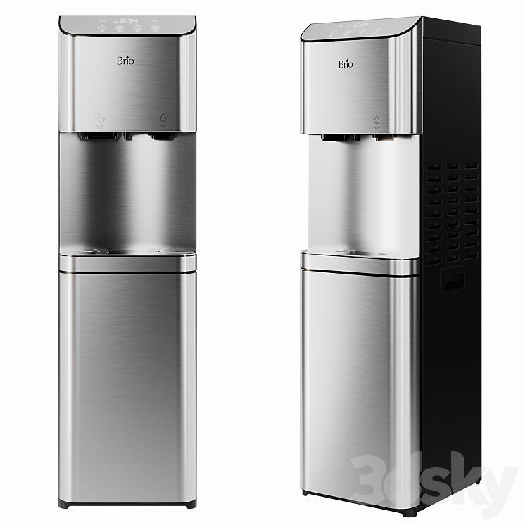 Brio Moderna Ice Dispenser Kitchen appliance 3D model