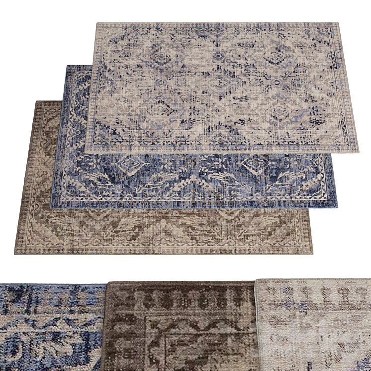 Scott Living Eastway Rug by KOHLS Carpets 3D model