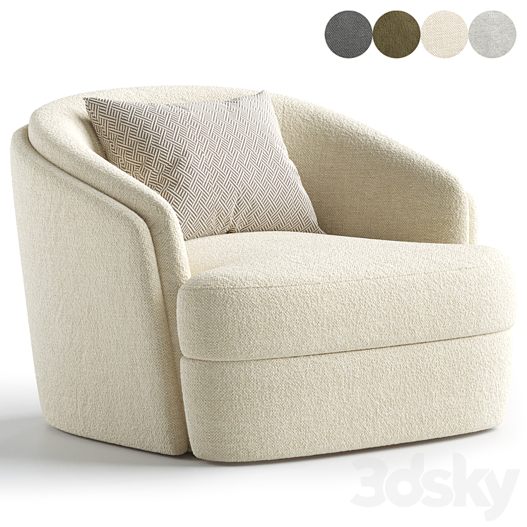 Armchair SAILOR Arm chair 3D model