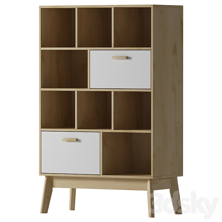 Стеллаж Нордик 3 - Rack - 3D model