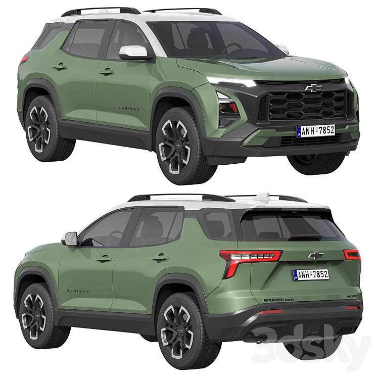 Chevrolet Equinox Active 2025 Transport 3D model