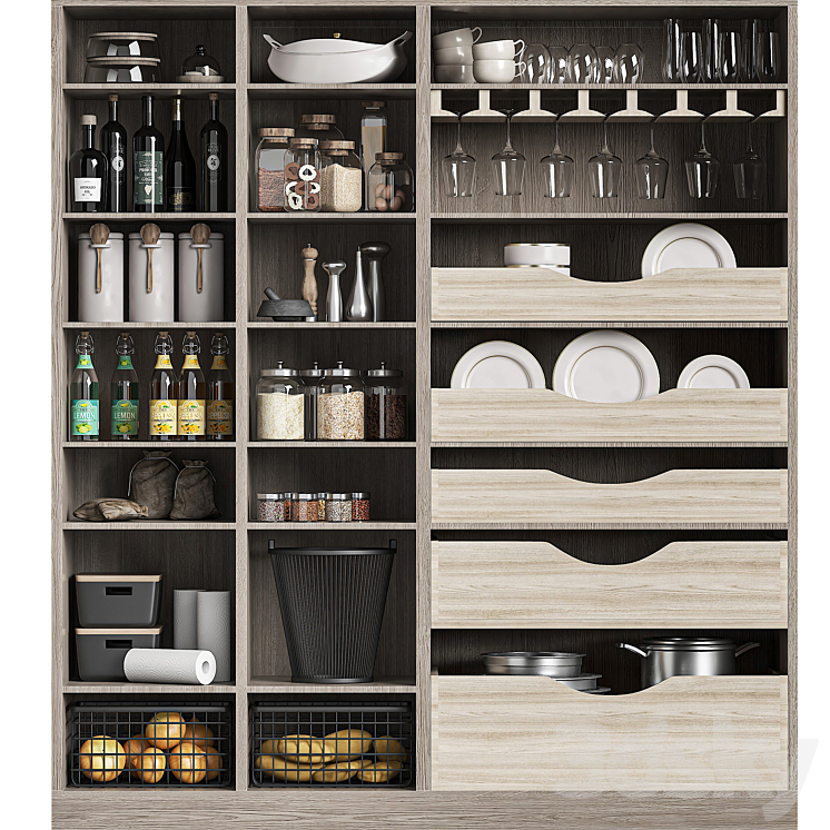 kitchen accessories 73 Other kitchen accessories 3D model