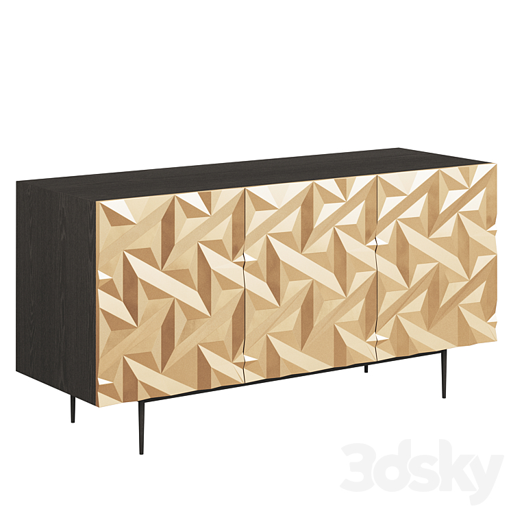Worthington chest of drawers Sideboard & Chest of drawer 3D model