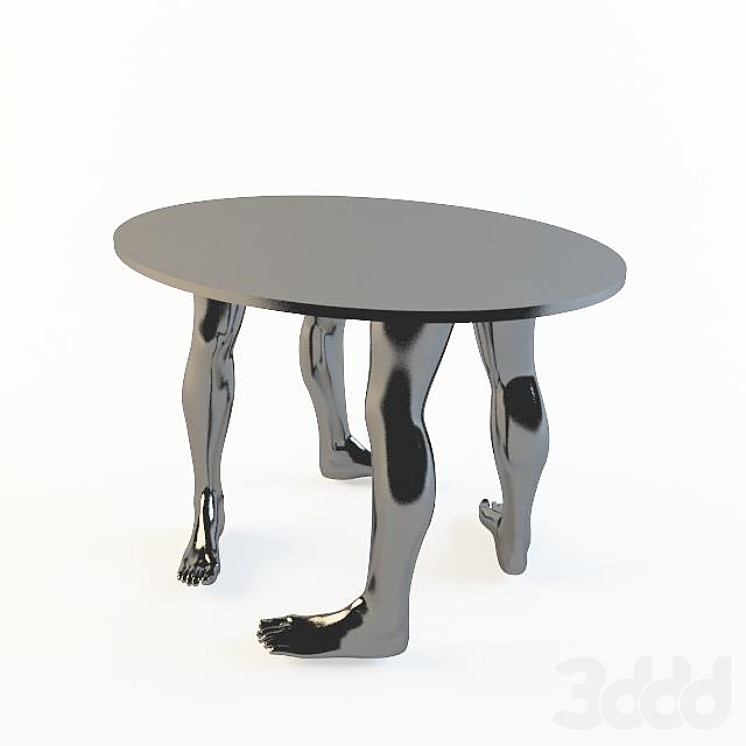 Human Furniture Collection by Dzmitry SamaL Столы 3D модель