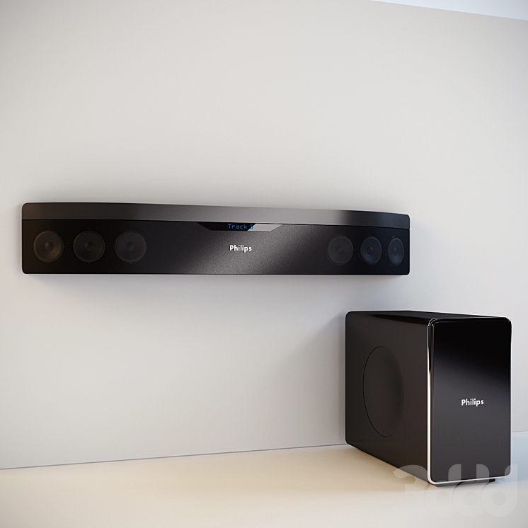 Philips - Аудиотехника - 3D модель