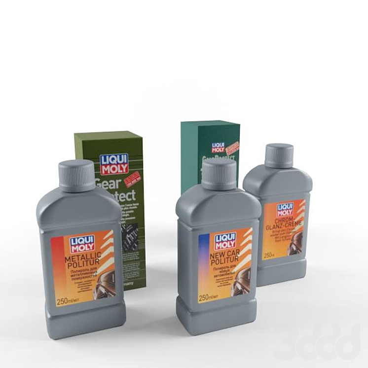 LIQUI MOLY авто химия - Разное - 3D модель