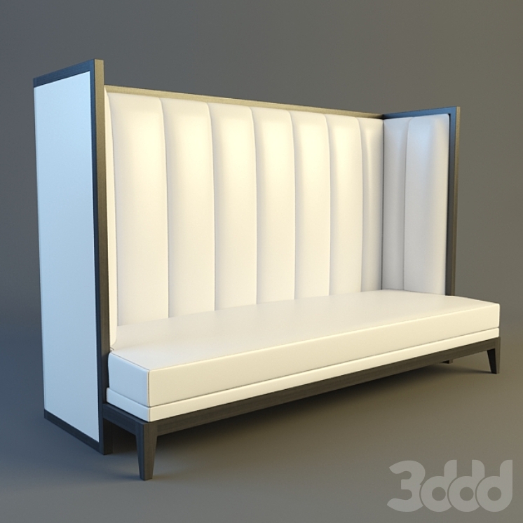 Диван в ресторан - Диваны - 3D модель
