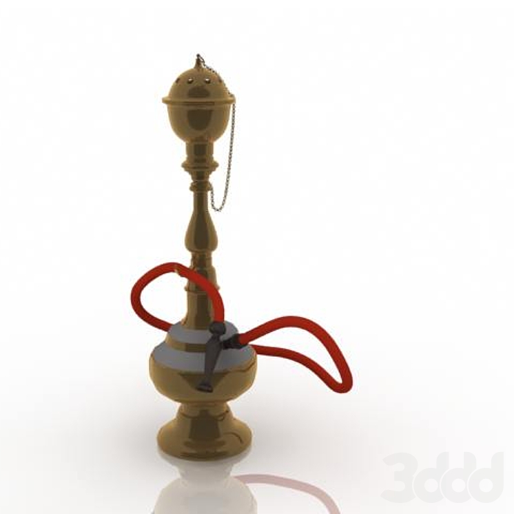 кальян - Другие предметы интерьера - 3D модель