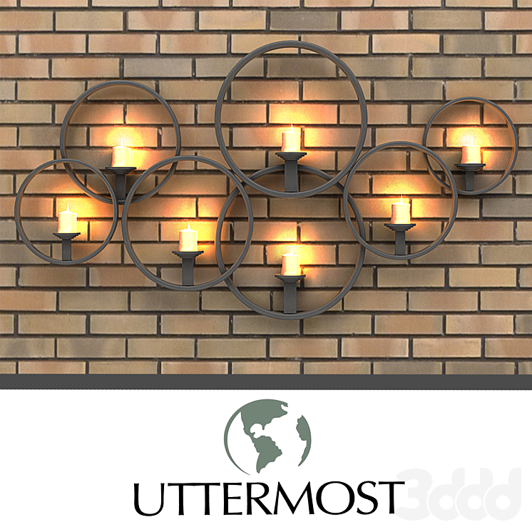 Uttermost Kadoka Decorative Wall Candle Holder 07617 Другие