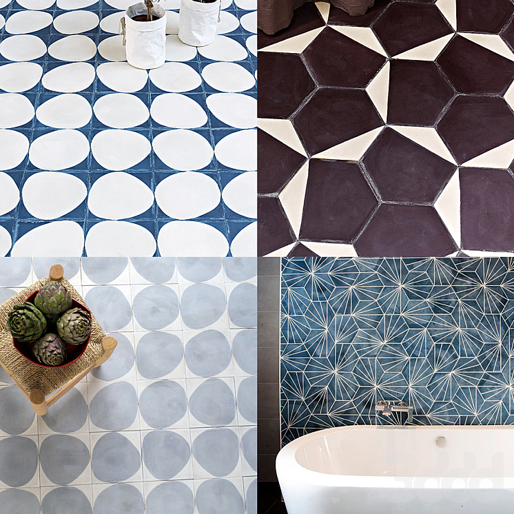 Керамическая плитка Marrakech Design - Кафель, Плитка - 3D модель