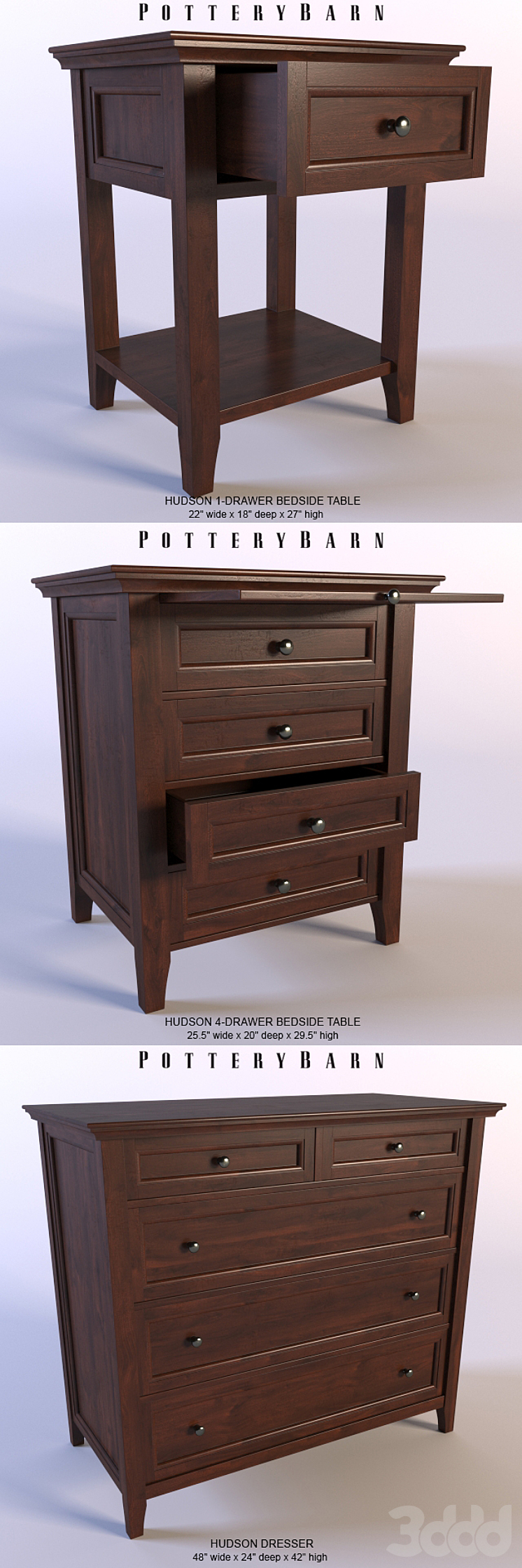 Pottery barn online hudson collection