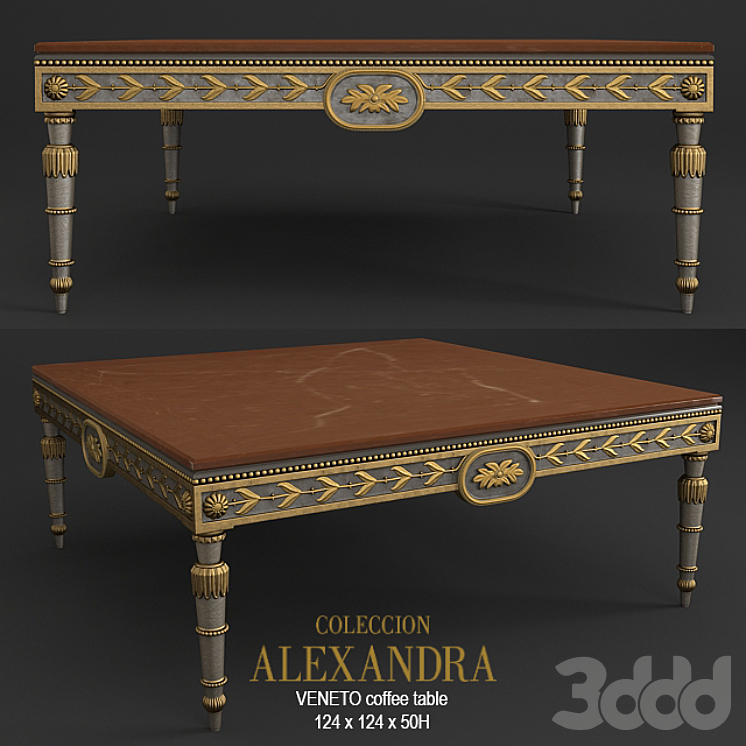 COFFEE TABLE Столы 3D модель