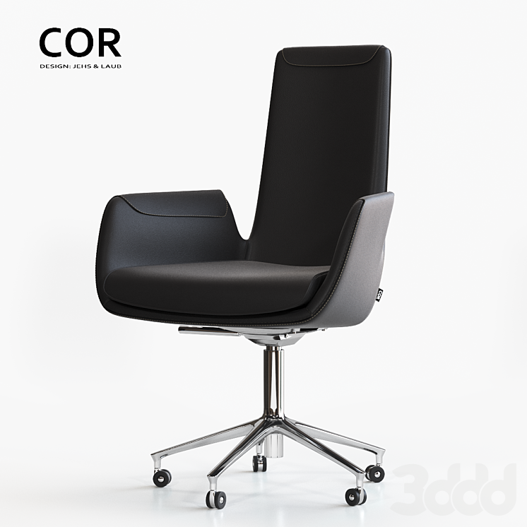 Cor Cordia Office Chair. Поворотный офисный стул Cordia. Кресло Cordia-Lounge. Кресло офисное 3d модель.