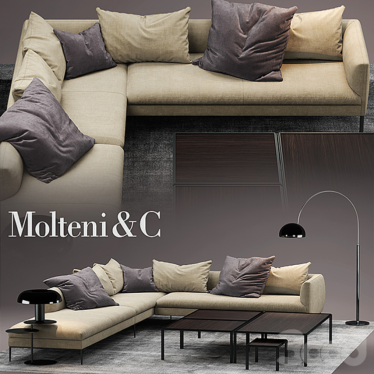 Molteni sofa store paul