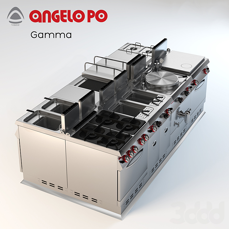 Range id. Макароноварка Angelo po cw2715. Стенд Angelo po 3apss. Кухонное оборудование гамма. Gamma модель