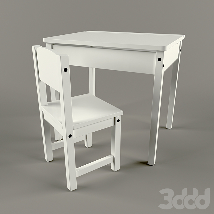 IKEA SUNDVIK - Столы и стулья - 3D модель