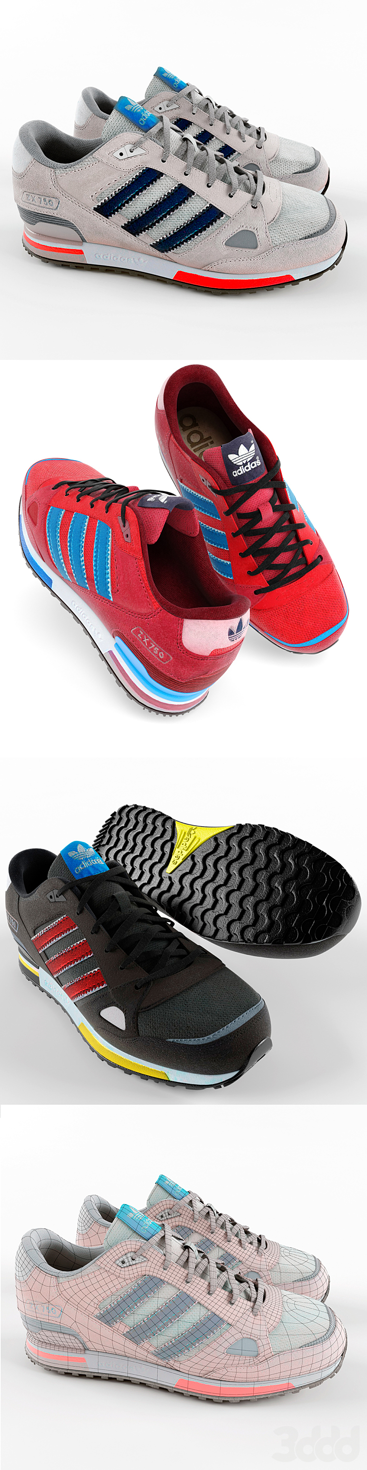Adidas zx 3d new arrivals