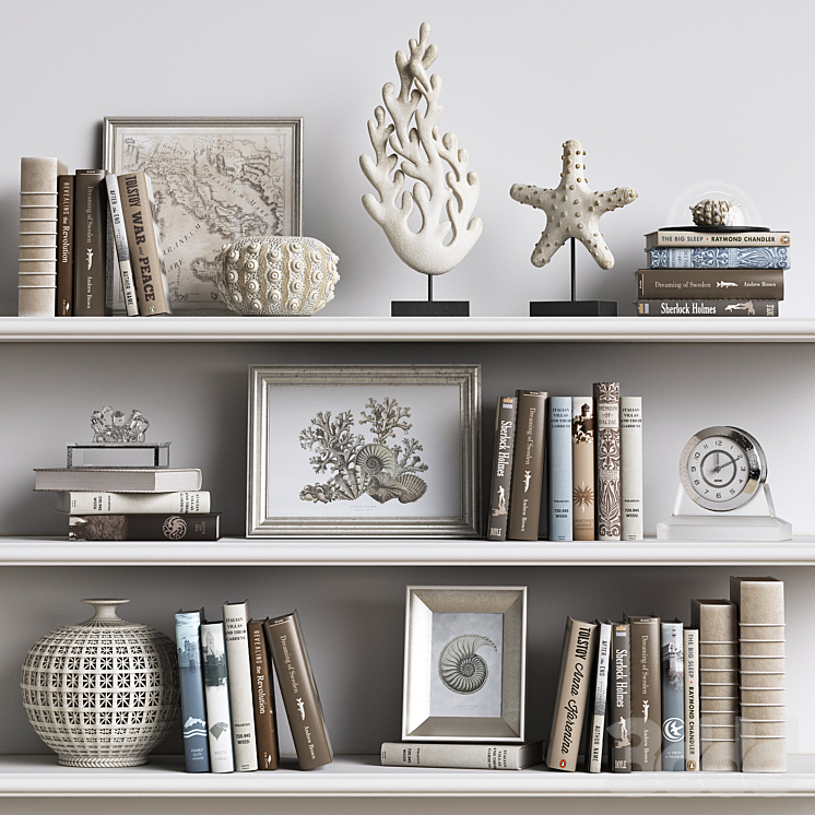 Decor Set 2 - Декоративный набор - 3D модель